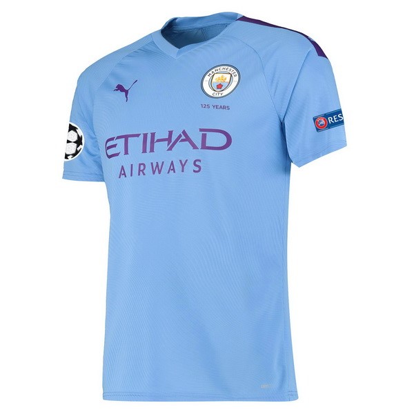 Tailandia Camiseta Manchester City 1ª 2019/20 Azul